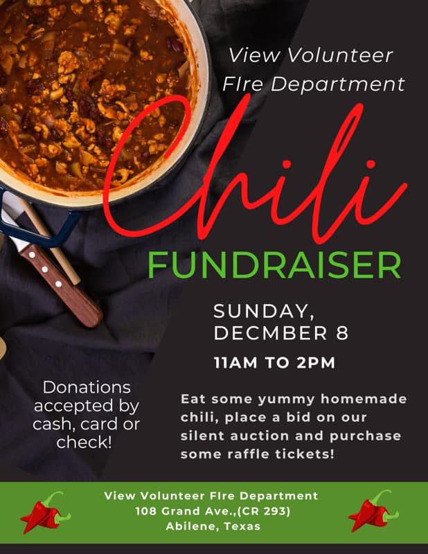 Chili Fundraiser